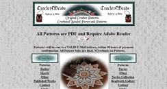 Desktop Screenshot of crochetnbeads.com
