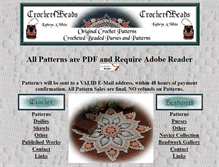 Tablet Screenshot of crochetnbeads.com